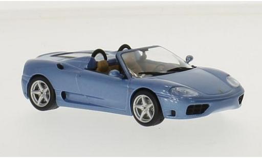 Ferrari 360 1/43 SpecialC 45 Spider metallise bleue sans Vitrine miniature