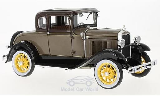 Ford Model A 1/18 Sun Star Coupe brown 1931 diecast model cars