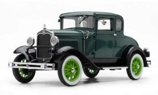 Ford Model A 1/18 Sun Star Coupe verde/dunkelverde 1931 modellino in miniatura