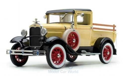Ford Model A 1/18 Sun Star Pick Up jaune/noire 1931 miniature