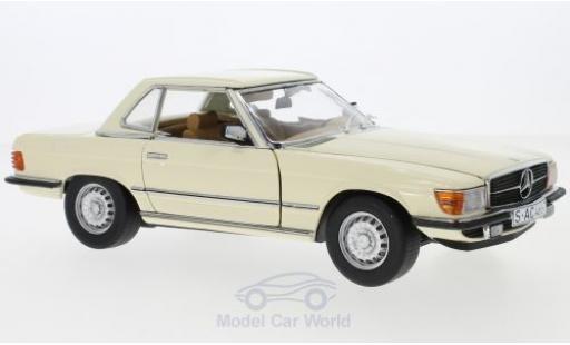 Mercedes 350 1/18 Sun Star SL (R107) beige 1977 HardTop diecast model cars