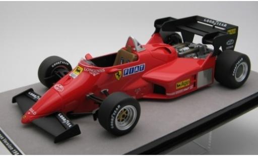 Ferrari 126 1/18 Tecnomodel C4-M2 rojo Scuderia Formel 1 1984 véhicule de présentation coche miniatura