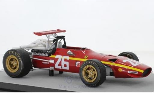 Ferrari 312 1/18 Tecnomodel F1/68 No.26 Scuderia Formel 1 GP Frankreich 1968 J.Ickx coche miniatura