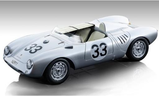 Porsche 550 1/18 Tecnomodel A RS No.33 KG 24h Le Mans 1957 H.Herrmann/R.von Frankenberg miniature