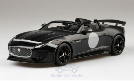 Jaguar F-Type 1/18 Top Speed Project 7 noire RHD miniature