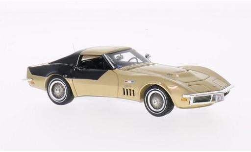 Chevrolet Corvette 1/43 TrueScale Miniatures gold/black 1969 Astrovette Apollo XII diecast model cars