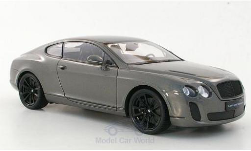 Bentley Continental T 1/18 Welly Supersports metallic-grise miniature