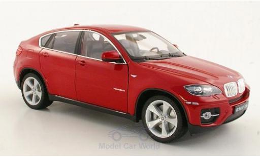Bmw X6 1/18 Welly rouge