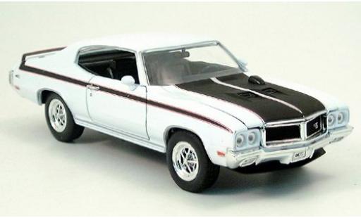 Buick GS 1/24 Welly X blanche/noire 1970 miniature