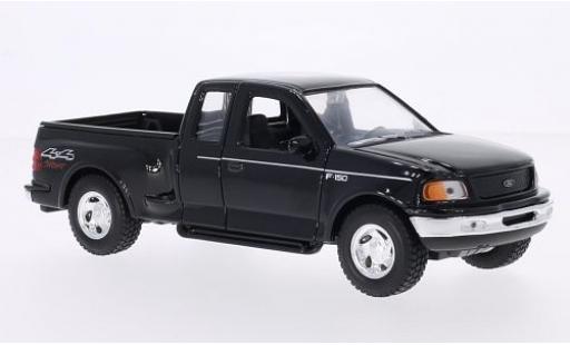 Ford F-1 1/24 Welly 50 Flareside Supercab noire 1999 miniature