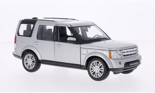 Land Rover Discovery 1/24 Welly 4 grey diecast model cars