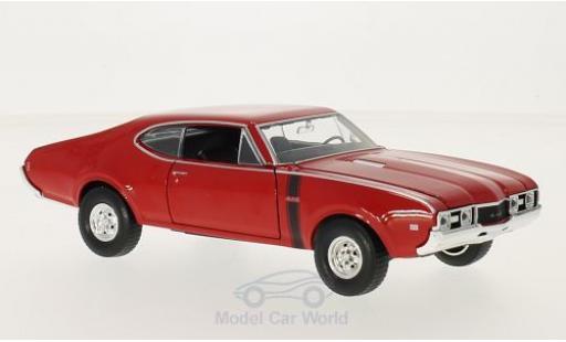 Oldsmobile 442 1/24 Welly rouge 1968 miniature