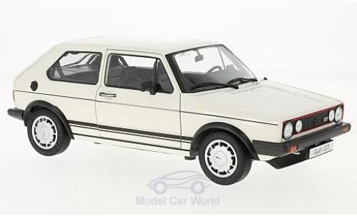 Volkswagen Golf V 1/18 Welly I GTI white 1982 diecast model cars