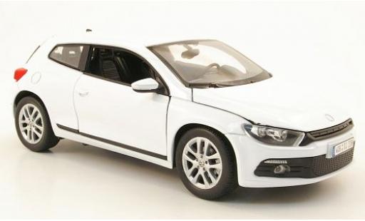 Volkswagen Scirocco 1/24 Welly 3 white diecast model cars