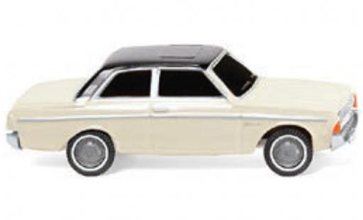 Ford 20M 1/87 Wiking (P5) blanche/noire 1960 miniature