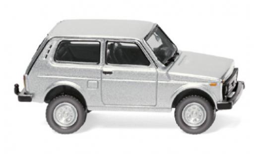 Lada Niva 1/87 Wiking grise miniature