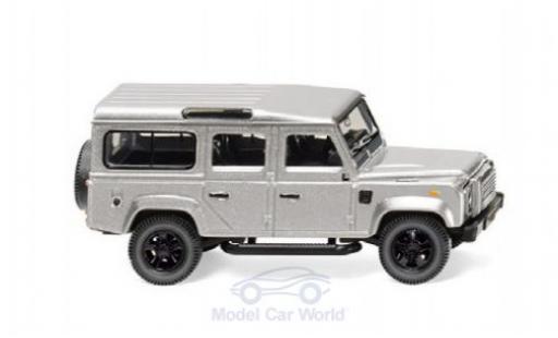 Land Rover Defender 1/87 Wiking 110 grise miniature