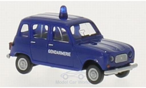 Renault 4 L 1/87 Wiking R Gendarmerie (F) diecast model cars