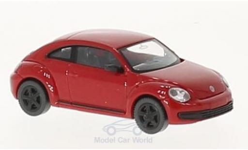 Volkswagen Beetle 1/87 Wiking red diecast model cars