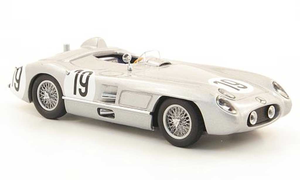 Mercedes 300 SLR 1/43 Minichamps SLR No.19 J.M. Fangio 24h Le Mans 1955 diecast model cars