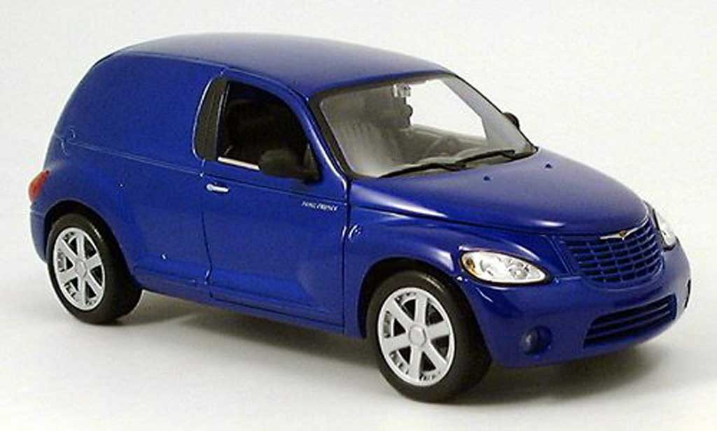 Chrysler PT Cruiser 1/18 Maisto panel bleu miniature