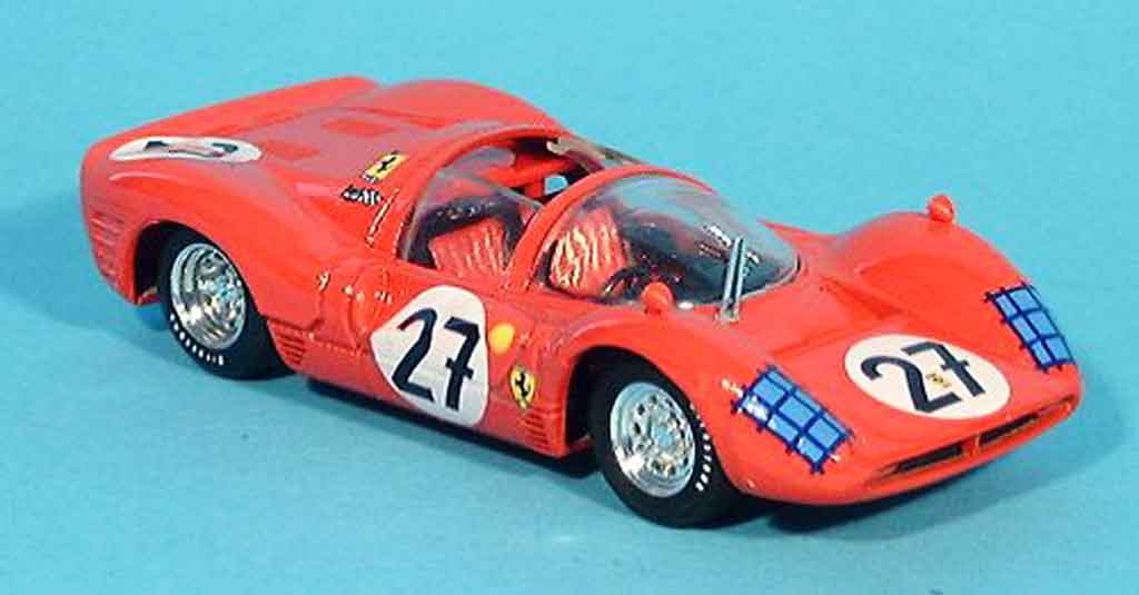Ferrari 330 P3 1/43 Brumm P3 spyder le mans ginther 1966 diecast model cars
