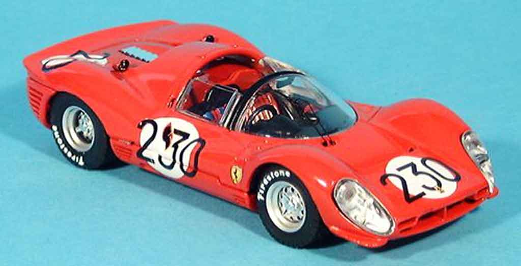 Ferrari 330 P3 1/43 Bang spider bandini vaccarella no. 230 1966 diecast model cars