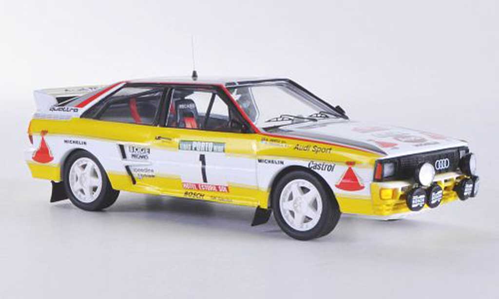 Audi Quattro 1/43 Trofeu No.1Team HB H.Mikkola / A.Hertz Rallye de Portugal 1984