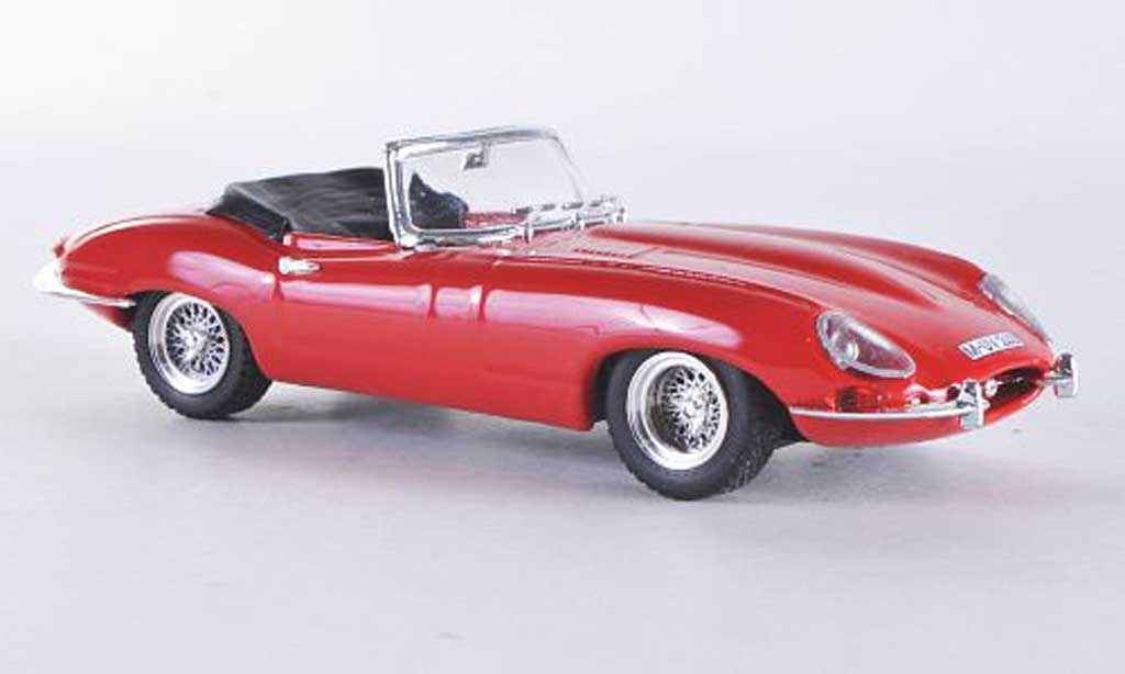 Modellino In Miniatura Jaguar E Type Best Roadster Rosso