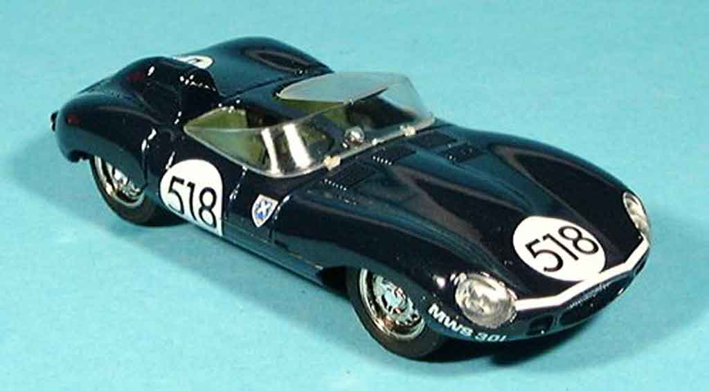 Jaguar D-Type 1957 1/43 Brumm 1957 mille miglia no. 518 miniature