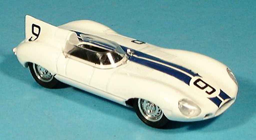 Jaguar D-Type 1954 1/43 Brumm 1954 le mans no. 9 miniature