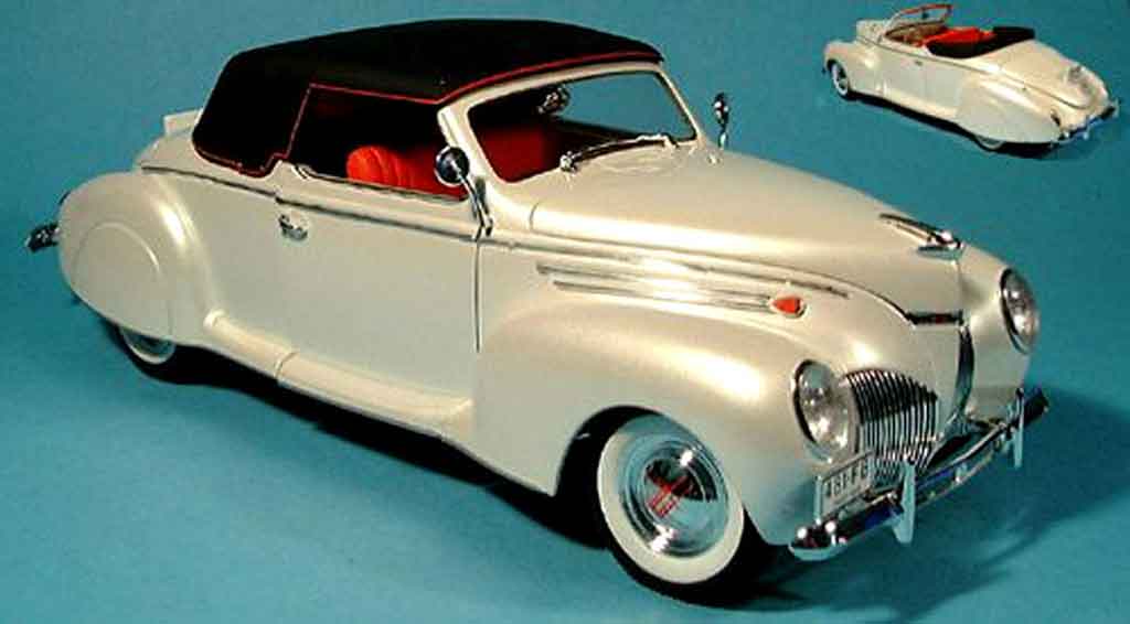 Lincoln Zephyr 1/18 Signature blanche 1939