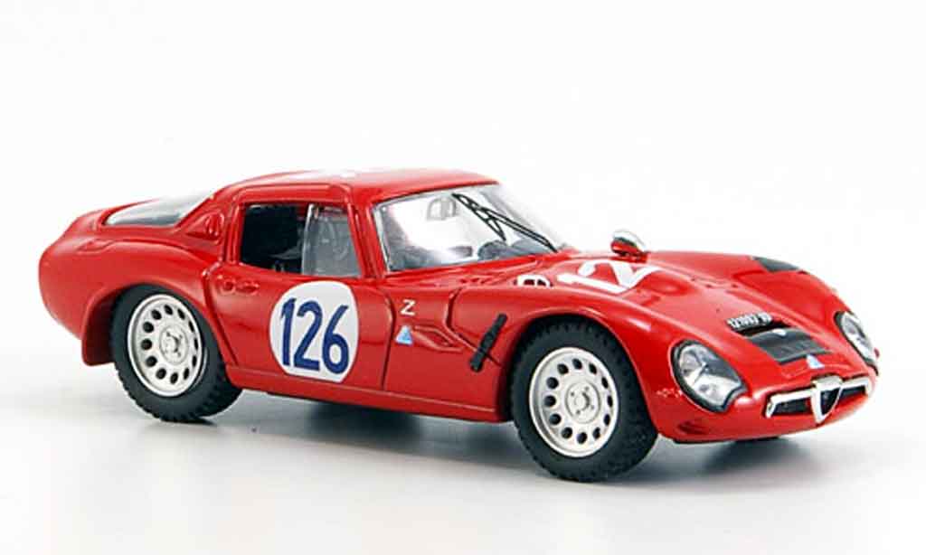 Alfa Romeo TZ2 1/43 Best no.126 pinto todaro targa florio 1966 miniature