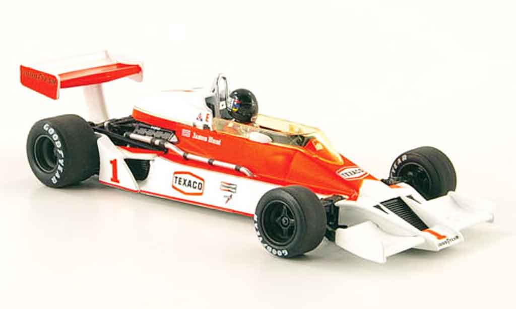 McLaren M26 1/43 Minichamps Ford No.1 Texaco J.Hunt F1 Saison 1977 miniature