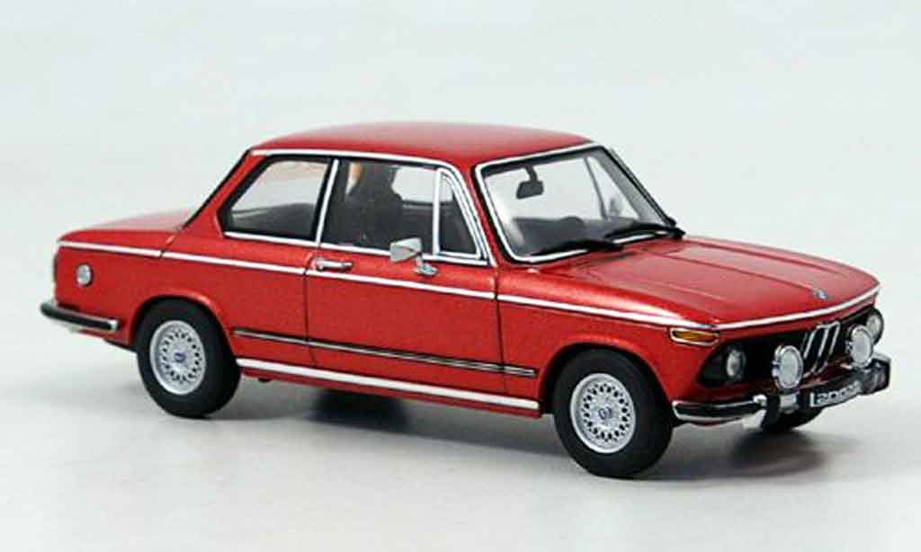 Bmw 2002 Tii 1/43 Autoart tii L rouge 1974 miniature