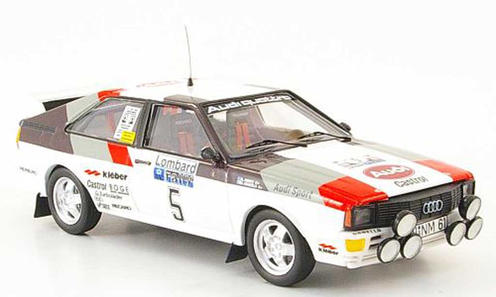 Audi Quattro 1/43 Trofeu Sieger RAC Mikkola-Hertz 1981 diecast model cars