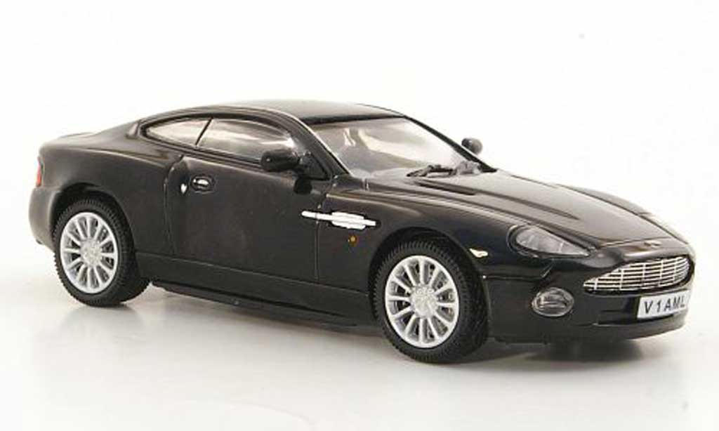 Aston Martin Vanquish 1/43 Vitesse noire RHD 2002 miniature