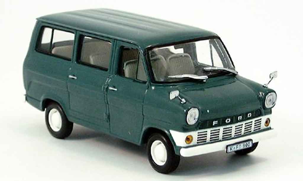 Ford Transit 1/43 Minichamps Bus grisegrun 1965 miniature