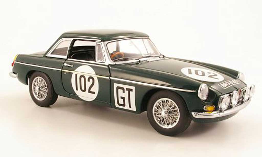 MG B 1/18 Autoart GT MKII No.102 Nurburgring 1967 miniature