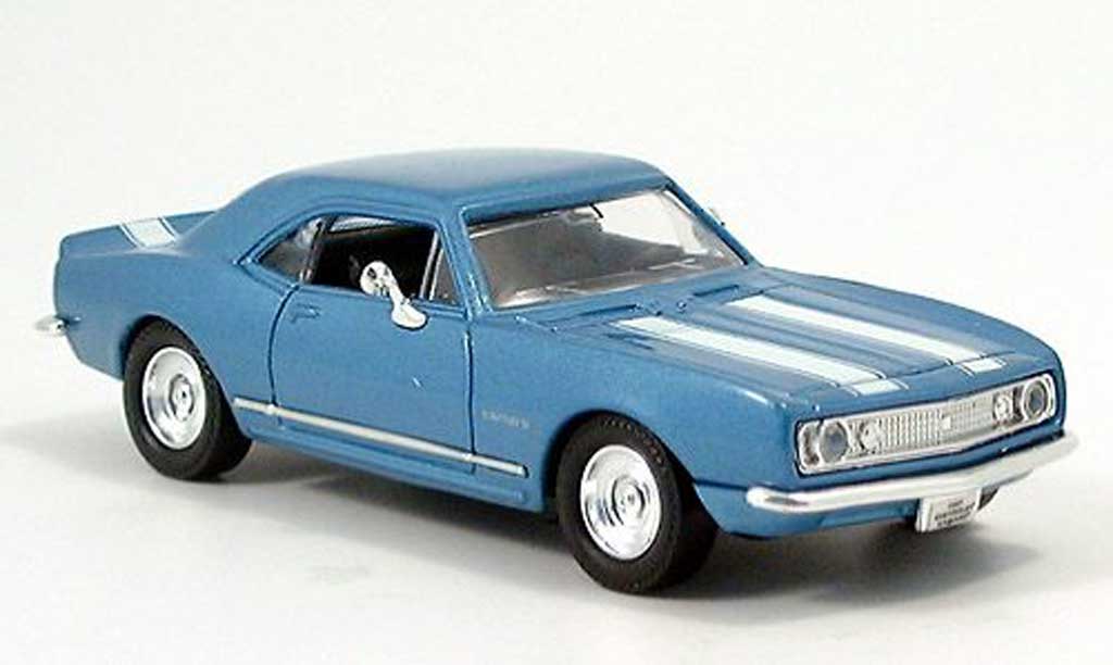 Chevrolet Camaro Z28 1/43 Yat Ming Z28 bleu/blanche 1967 miniature
