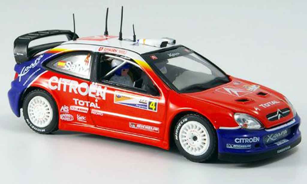 Citroen Xsara WRC 2004 1/43 Vitesse WRC 2004 sieger argentine sainz miniature