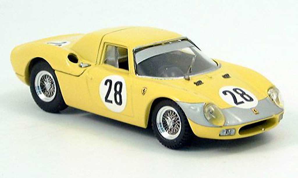 Ferrari 250 LM 1966 1/43 Best LM 1966 Parigi Gosselin-Nobelt No.28 miniature