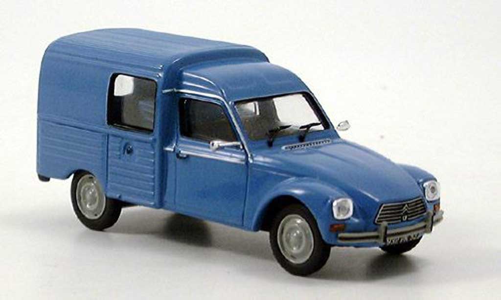 Citroen Acadiane 1/43 Norev bleu 1977 miniature