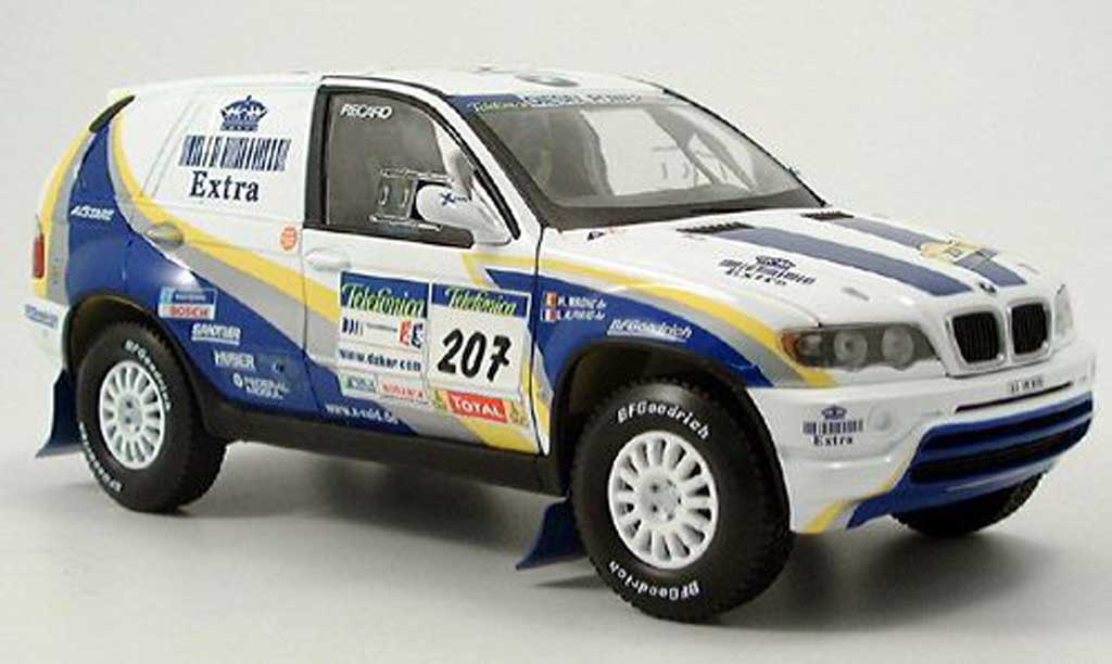 Bmw X5 E53 1/18 Solido E53 Rally Dakar 2004 miniature