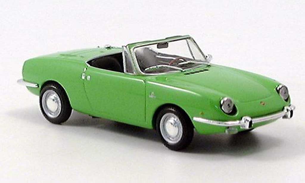 Fiat 850 1/43 Minichamps Sport Spider grun 1968 miniature