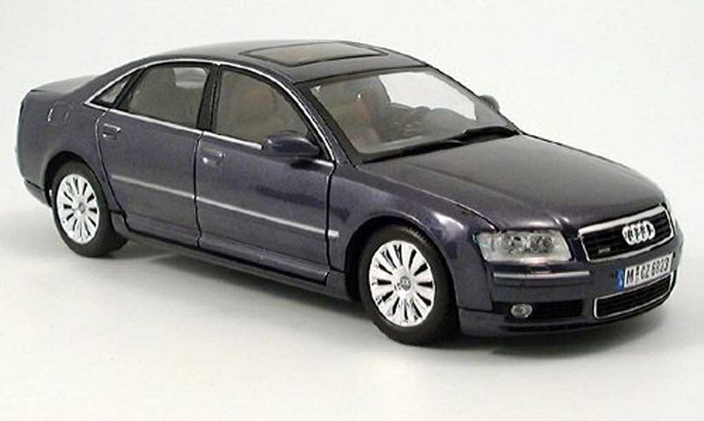 Audi A8 1/18 Motormax anthrazit diecast model cars