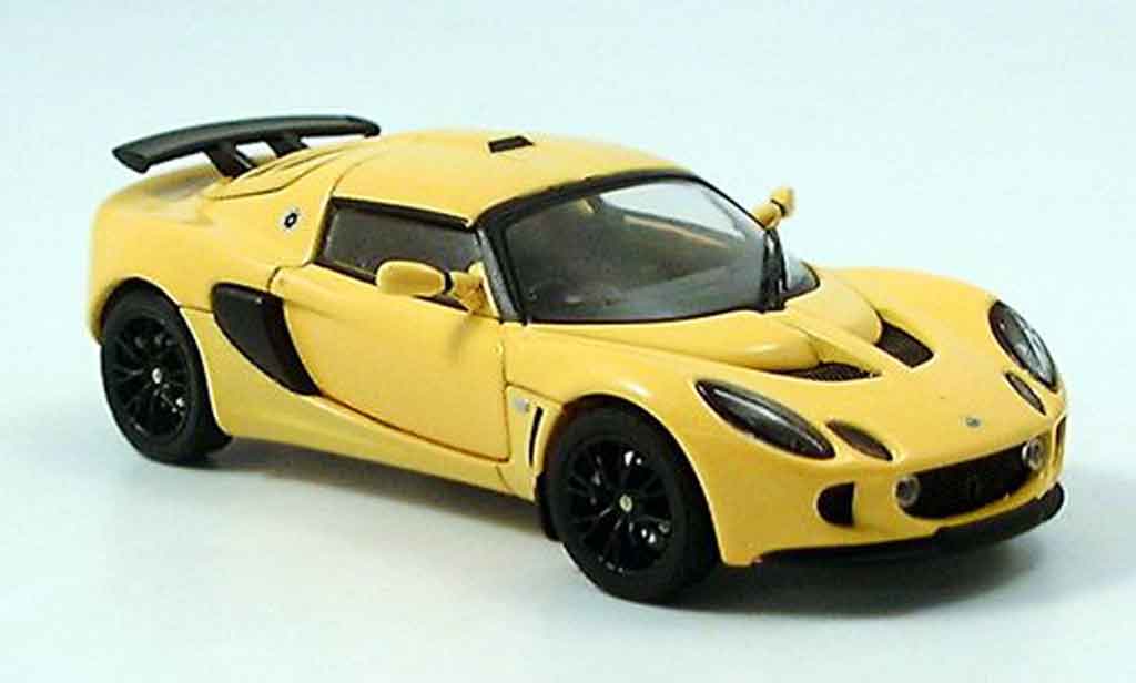 Lotus Exige 1/43 Autoart mkii jaune 2005 miniature