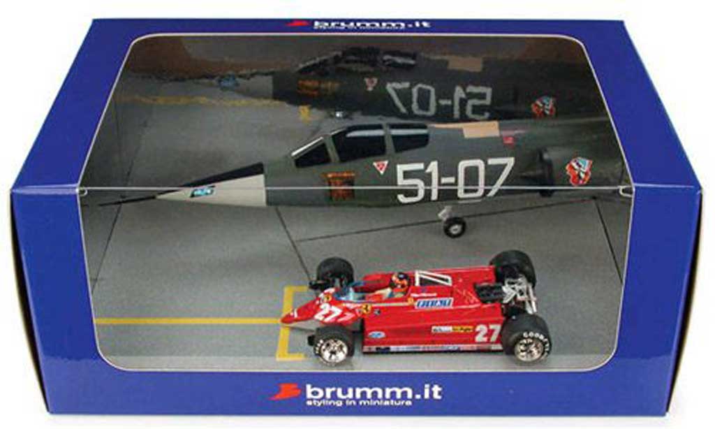 Ferrari 126 1981 1/43 Brumm 1981 CK Turbo Starfighter Duel Villeneuve