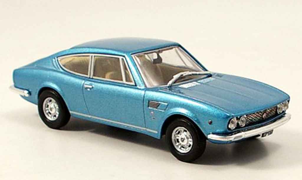 Fiat Dino 1/43 Norev Coupe bleu 1968 miniature