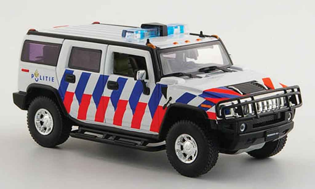 Hummer H2 1/43 Norev police Niederlande miniature